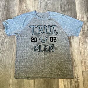 All City Baseball True Religion Men’s T-Shirt Size Large